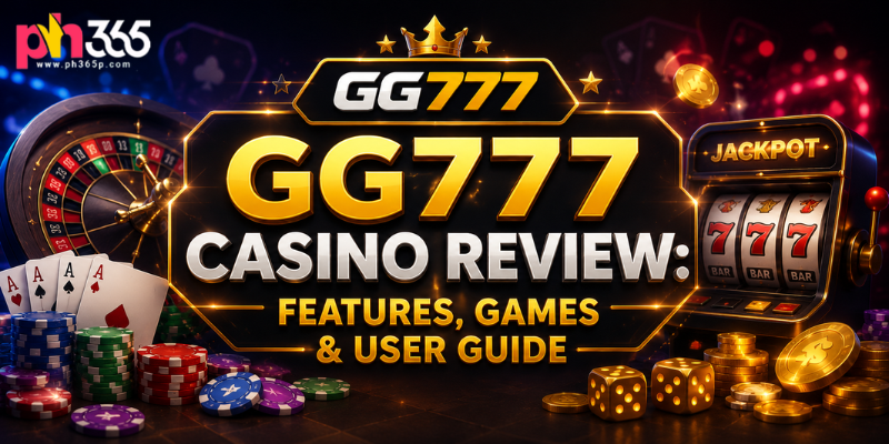 GG777 Casino Review: Features, Games & User Guide